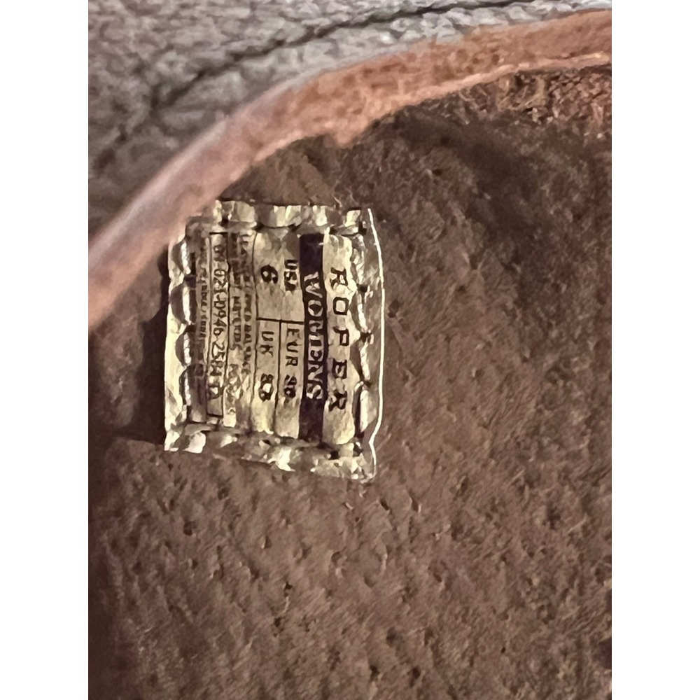 Roper Brown Embossed Sandals - image 6